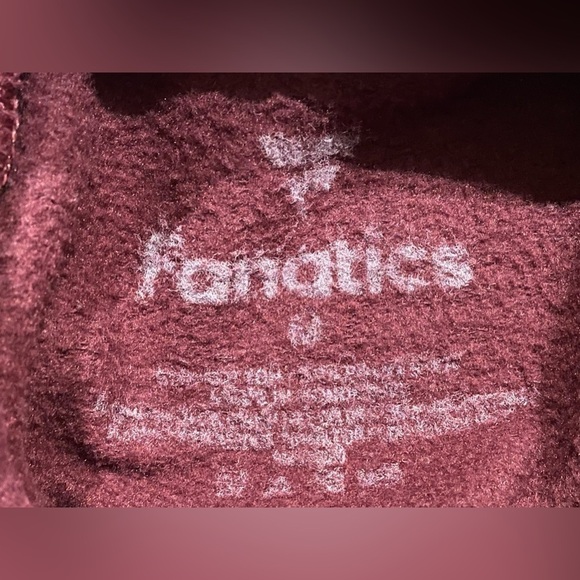 Fanatics Burgundy Adult Unisex Harvard Hoodie Sweatshirt Size Medium - Picture 3 of 3